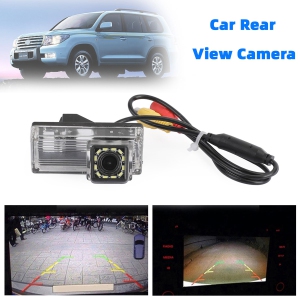 Caméra de recul 12LED compatible avec Toyota Land Cruiser séries 70/100/200