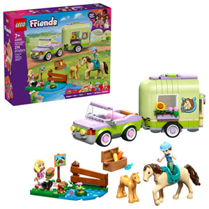 LEGO Friends: Horse & Baby Foal Trailer - 279 Pieces (42695)