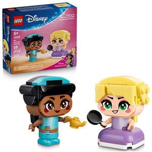 LEGO Disney: Princess Mini Jasmine & Rapunzel - 59 Pieces (43303)