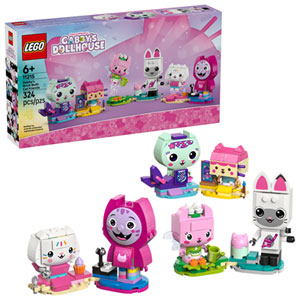 LEGO Gabby's Dollhouse: Gabby's Brick-Built Cat Friends - 324 Pieces (11215)