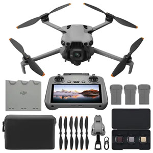 DJI Mini 5 Pro Quadcopter Drone Fly More Combo with DJI RC2 Remote Control - Grey