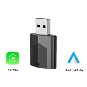 CarPlay Wireless Converter for Car and Machine Interconnection Supports Original Car Control Wired to Wireless Plug and Play, Compatible with Wired CarPlay/Android Auto Vehicles