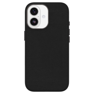 OtterBox Symmetry Cactus Leather MagSafe Case w/Camera Control iPhone 17 Noir Ash (Black)