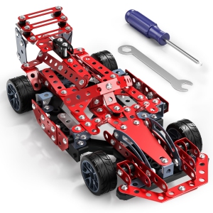 Model Car Kit DIY Building STEM Projects Toys for Kids Boys Girls Ages 8-12-16, Assembly Science Kit Model Car Birthday Gift Toys for Kids Boys 8 9 10 11 12 Years Old
