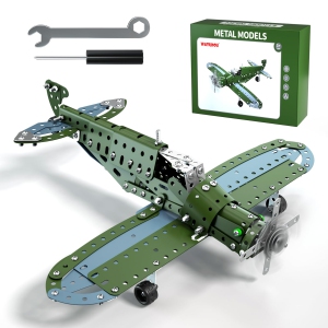DIY Building STEM Projects Toys for Kids Boys Girls Ages 8-12-16, Assembly Science Kit Model Plane Birthday Gift Toy for Kids Boys 8 9 10 11 12 Years Old