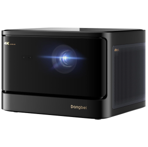 Dangbei DBOX02 4K Projector GTV, 2450 ISO Lumens, Netflix Officially Licensed Home Theater Projector with WiFi and Bluetooth, HDR10+, 200-inch Picture, 2x12W DTS:X and Dolby Audio