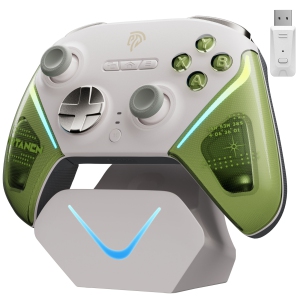 EasySMX D10 Wireless Game Controller - TMR Joysticks, Dual-Mode Triggers for PC/Switch/Android/iOS/Steam DeckBrand