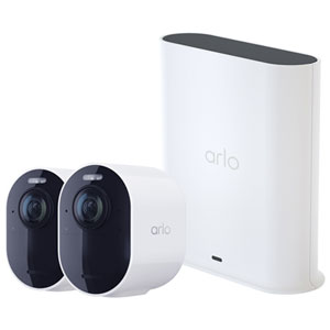 Arlo Ultra Wireless 3rd Gen 4K HDR Security Camera (2025) - White - 2 Pack