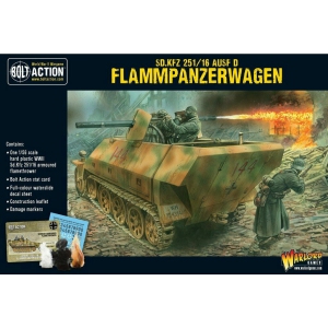 Bolt Action Sd.Kfz 251/16 Ausf D Flammenpanzerwagen New
