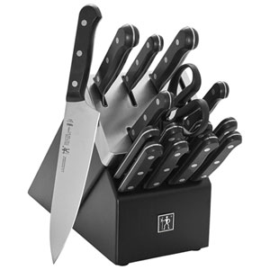 Zwilling J.A. Henckels Solution 16-Piece Knife Block Set (1031952) - Black
