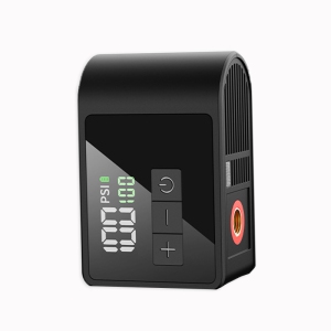 Mini Bike Pump with 120PSI High-Pressure, Ultra-Fast Inflation, Digital Tire Pressure Monitoring, USB-C Charging, Portable 108g for Road and Mountain Bikes