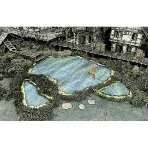 BATTLE SYSTEMS TERRAIN LAKES & BOGS NEW