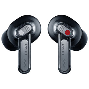 Nothing Ear (3) In-Ear Noise Cancelling True Wireless Earbuds - Black - Exclusive Retail Partner