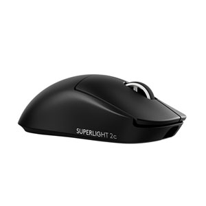 Logitech G PRO X Superlight 2 Compact 44000 DPI Wireless HERO 2 Gaming Mouse - Black