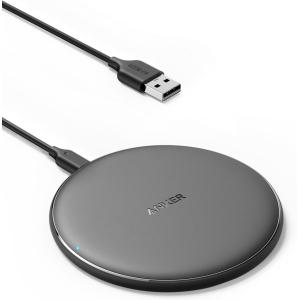 Anker PowerWave Pad (Wireless Charger\ Qi-Certified\ 10W Max Fast Charging Pad) - Pack of 2