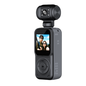 HD Outdoor Recording Camera, Portable Pocket Conference Recorder, Body-Worn Camera, Night Vision Loop Recording - Includes 32GB Memory Card