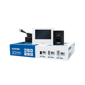 Aiphone JOS-1AW JO Series Mobile-Ready Box Set with Standard, Surface-Mount Door Station, 7" Video Set, Includes JO-1MDW, JO-DA, PS-1820UL