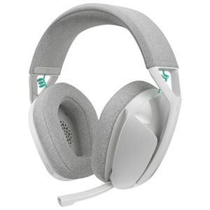 Logitech G321 LIGHTSPEED Wireless Gaming Headset for PC / PS4 / PS5 / Nintendo Switch - White