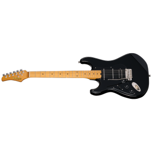Kramer Pacer Deluxe GT Electric Guitar with Gigbag - Intruder Black (Left Handed)
