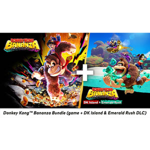 Donkey Kong Bananza Bundle: DK Island & Emerald Rush DLC (Switch 2) - Digital Download
