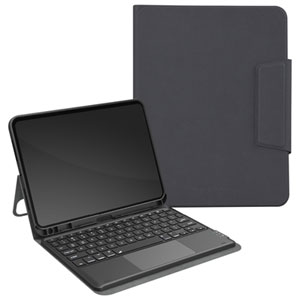 Incipio TouchType Folio Keyboard Case for iPad Pro 12.9" (M4 & M5) - Silver Grey