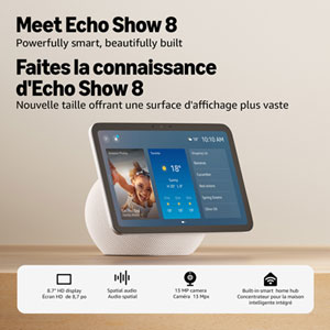 Amazon Echo Show 8 (4th Gen) Smart Display with Spatial Audio
