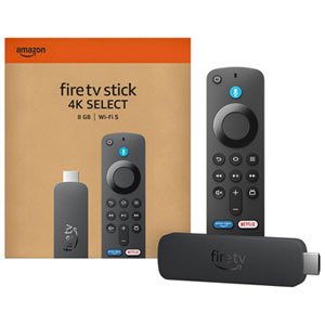 Amazon Fire TV Stick 4K Select (2025) Media Streamer with Alexa Voice Remote