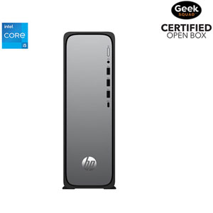 Open Box - HP OmniDesk Slim Desktop PC - Black (Intel Core i5