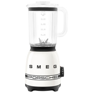 Smeg x Porsche 50's Style 1.5L 600-Watt Countertop Blender - Carrara White - Exclusive Retail Partner