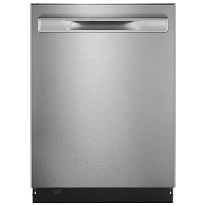 Frigidaire Gallery 24" 45dB Top-Control CleanBoost Pocket Handle Dishwasher ENERGY STAR (GDSP4735AF) - Stainless Steel