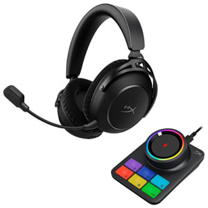 Hyperx Cloud Alpha 2 Pro On-Ear Noise Cancelling True Wireless Headphones for Xbox Series X|S / Xbox One / PC / PS4 / PS5 / Nintendo Switch - Black