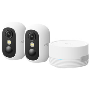 eufy eufyCam C35 Wire-Free 1080p Full HD Indoor/Outdoor Security Camera - 2 Pack