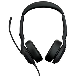 Jabra Evolve2 50 On-Ear Noise Cancelling Headset with Built-in Microphone (25069-999-899) - Black