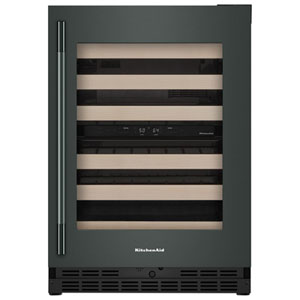 KitchenAid Undercounter 46-Bottle Freestanding Wine Cellar (KUWR524SJP) - Juniper