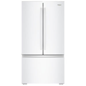 Whirlpool 36" 24.3 Cu. Ft. French Door Refrigerator with Water Dispenser (WRFC3036RW) - White