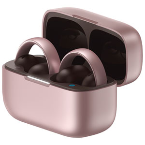 Soundcore by Anker AeroClip On-Ear True Wireless Headphones - Pink