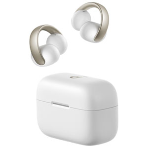 Soundcore by Anker AeroClip On-Ear True Wireless Headphones - White