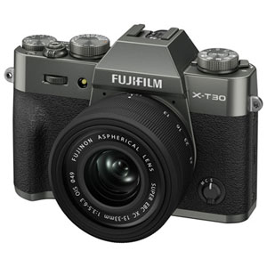 Fujifilm X-T30 III Mirrorless Camera with 13-33mm Lens Kit - Charcoal/Silver