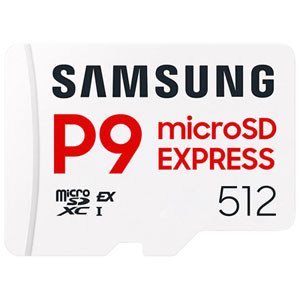 Samsung P9 Express 512GB 800MB/s MicroSDXC Memory Card