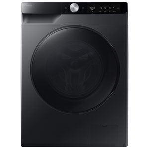 Samsung 2.9 Cu. Ft. (IEC) Compact Washer with Super Speed, Steam and Wi-Fi - Energy Star (WW25FG6B34BBAC) - Black