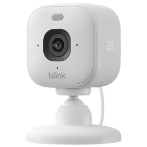 Blink Mini 2K+ Wired Indoor/Outdoor IP Camera - White