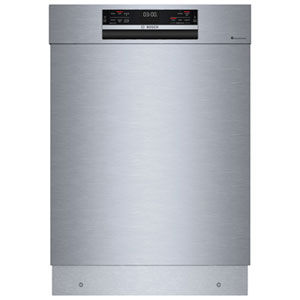 Bosch 800 Series 24" 42dB Smart Top-Control Home Connect Dishwasher with Third Rack ENERGY STAR (SHE78D75UC) - Stainless Steel