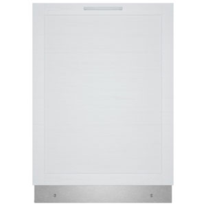 Bosch 300 Series 24" 46dB Smart Top-Control Stainless Steel Tub Dishwasher with Third Rack (SHV53D73UC) - Panel Ready