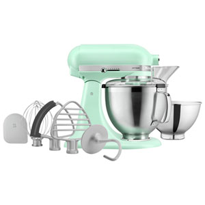 KitchenAid Artisan Tilt-Head Stand Mixer w/ Accessory Pack -5Qt-325-Watt- Spearmint - Colour of the Years