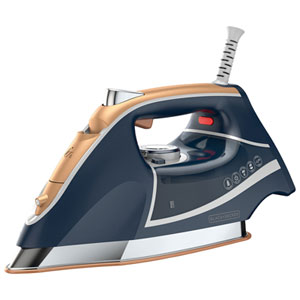Black & Decker Elite Pro-Series Steam Iron (D3300C) - Navy
