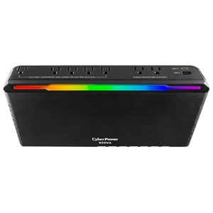 CyberPower 950VA UPS Battery Backup with RGB Lighting (GX950UC-FC)