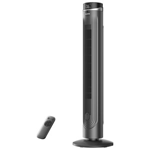 Pelonis Digital Tower Fan with Remote - 42" - Black