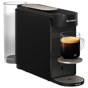 Nespresso Vertuo Up Pod Coffee and Espresso Machine by Breville - Ink Black