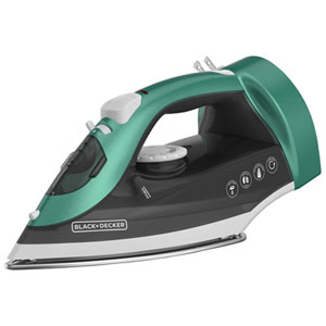 Black & Decker Cord Reel Steam Iron (ICR004GC) - Green