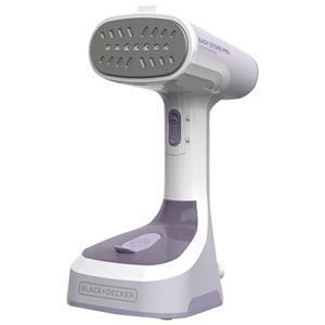 Black & Decker Easy Store 1200W Handheld Steamer (GS0311-0PDC) - Purple/White